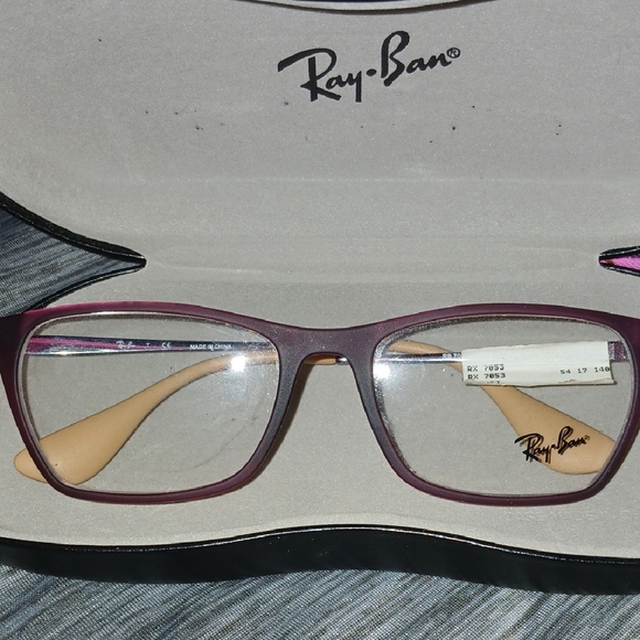 Ray-Ban Accessories - Ray-Ban Burgundy Eyeglasses